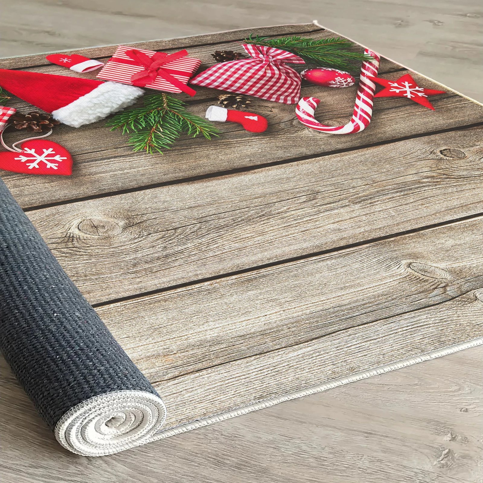 Qilim dekorativ, shumëngjyrësh, 100x200cm, Conceptum Hypnose, Woopamuk431