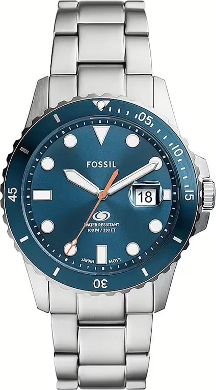 Orë dore FOSSIL Mod. BLUE për meshkuj, e kaltër