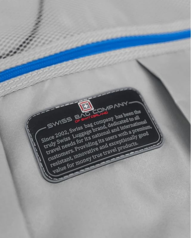 Valixhe kabine Swissbags unisex, e kaltër