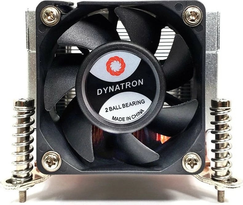 Ftohës procesori Inter-Tech Q-5, 6 cm, LGA 1700, alumini/bakër, zi/argjend