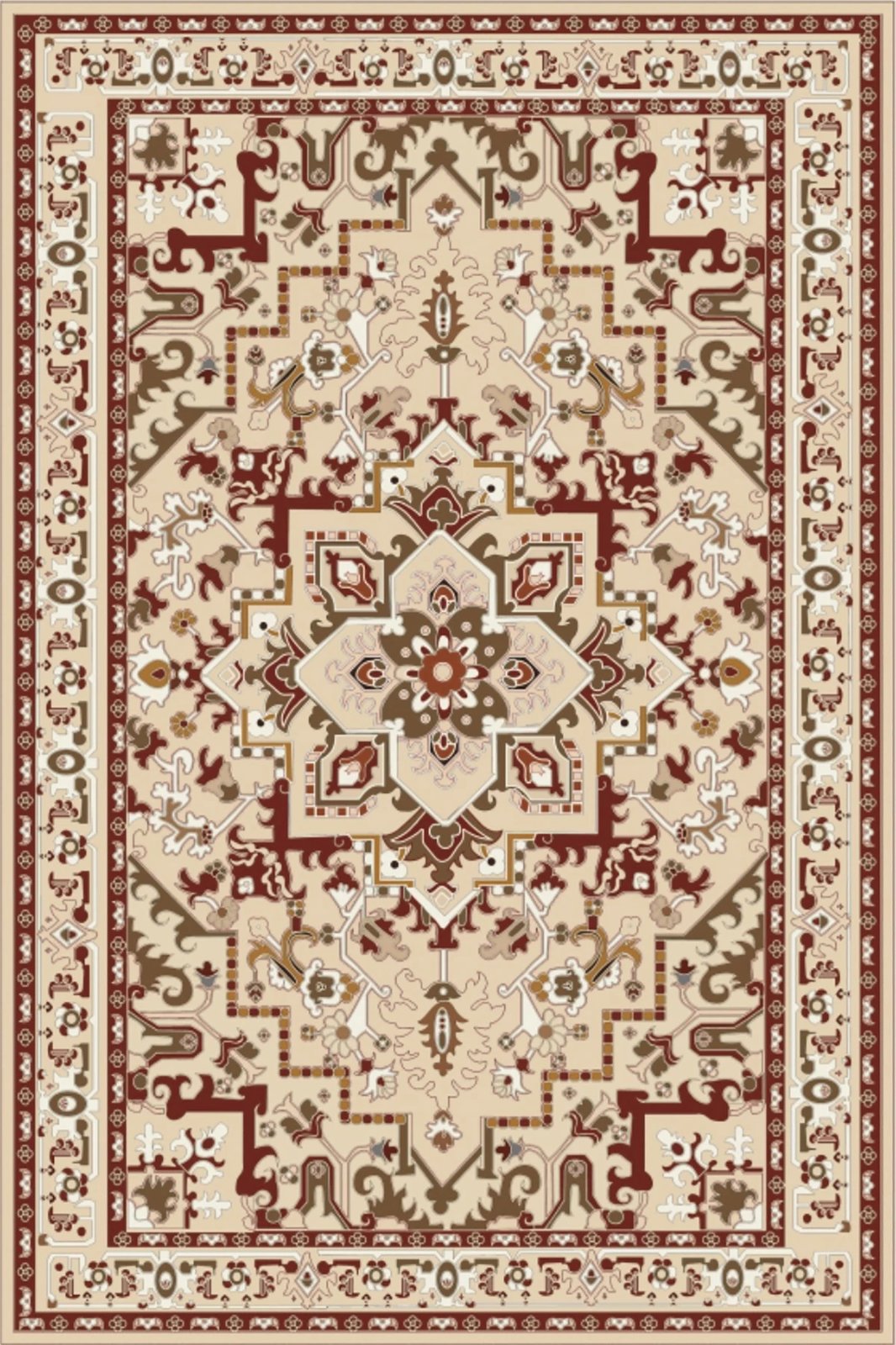 Qilim për korridor, shumëngjyrësh, Conceptum Hypnose, CT-1095, 80x150cm