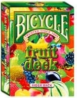 Letra loje Bicycle Fruit Deck, 52 fruta, shumëngjyrëshe