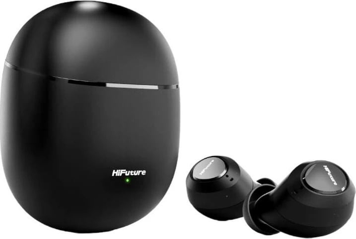 Kufje TWS HiFuture OlymBuds3, me mikrofon, Bluetooth 5.3, të zeza