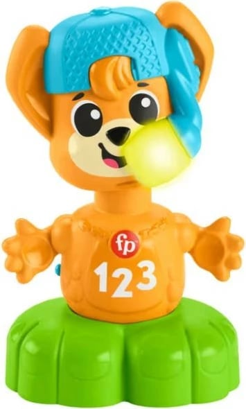 Lodër muzikore Fisher Price Link Squad Fox HYL37, plastikë, për fëmijë, portokalli/kaltër/gjelbër