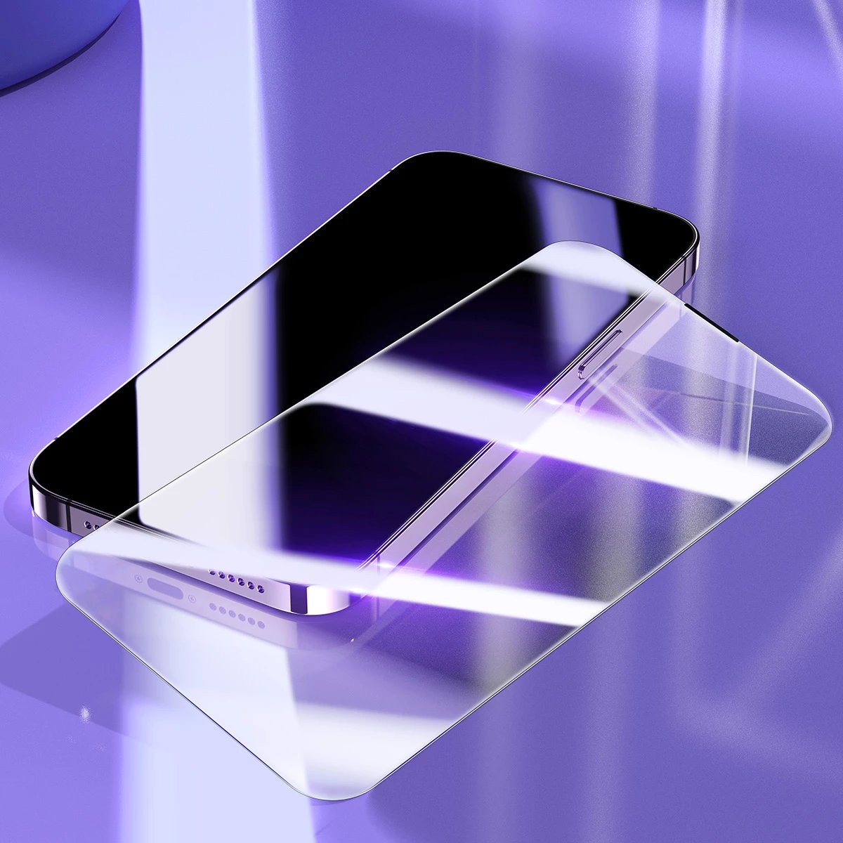 Mbrojtës ekrani tempered glass Baseus për iPhone 14 Pro Max, 0.3mm, me mbrojtje për altoparlant, Transparent Mbrojtës ekrani tempered glass Baseus për iPhone 14 Pro Max, 0.3mm, me mbrojtje për altoparlant, Transparent