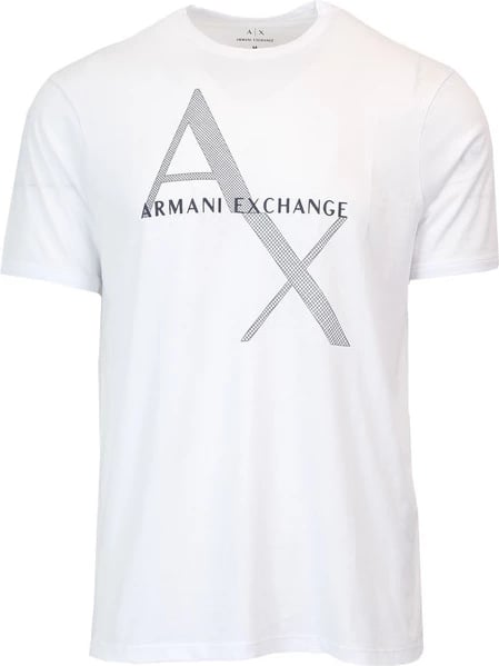 Maicë për meshkuj Armani Exchange, e bardhë