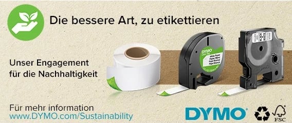 Kasetë etiketa Dymo D1 S0720670, 9mm x 7m, transparente