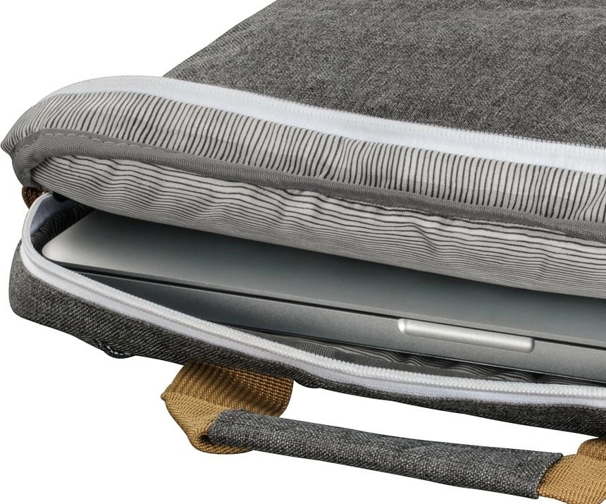 Çantë laptopi Hama Florenz 15.6", e zezë/gri