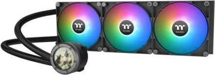 Ftohës i lëngshëm Thermaltake TH420 V2 Ultra ARGB, 500 RPM, 1800 RPM, 34.7 dB, 84.32 cfm, Ngjyrë e zezë