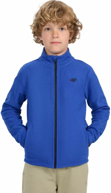Fleece për djem 4f, cobalt