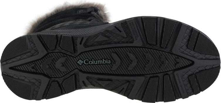 Këpucë të larta Columbia për femra, të zeza
