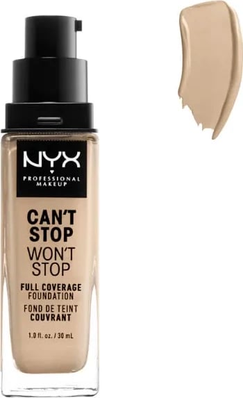 Fondatinë NYX Can’t Stop Won’t Stop Nude 30ml unisex