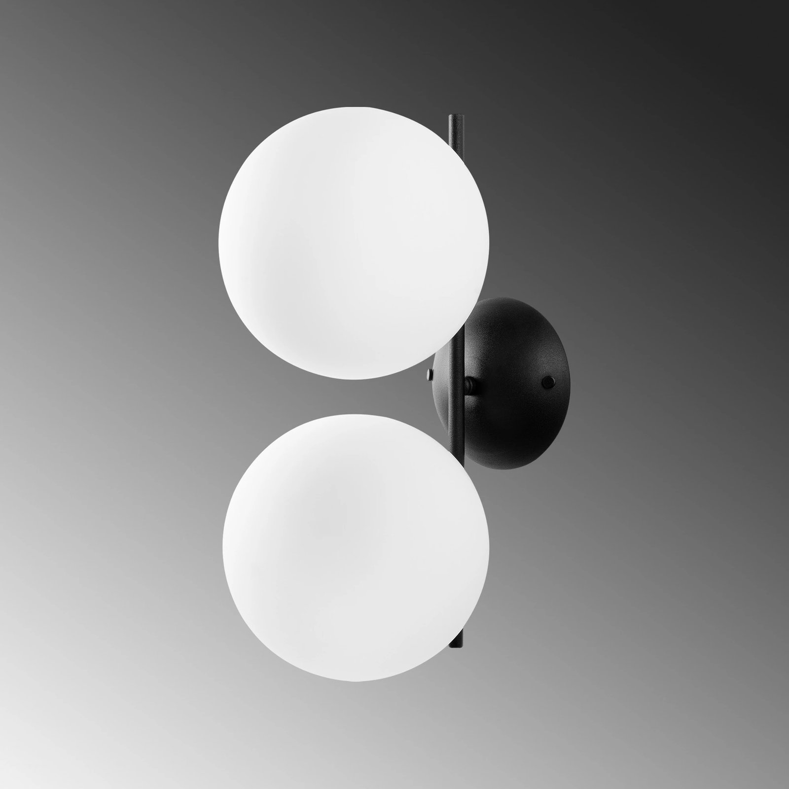 Llambë muri Opviq, Luminar - 14150, ngjyrë e zezë