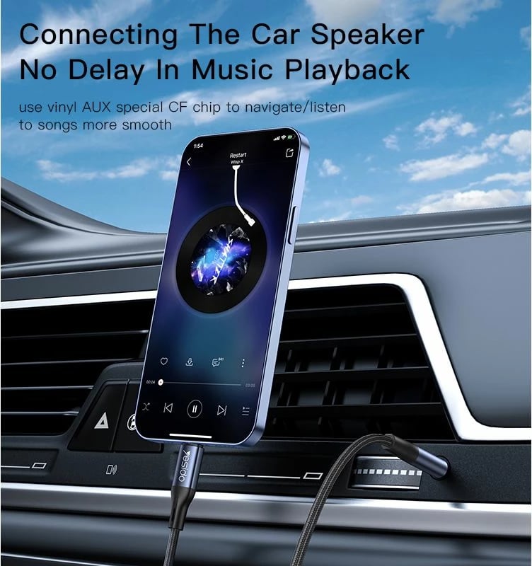 Kabllo Iphone To Aux 1m