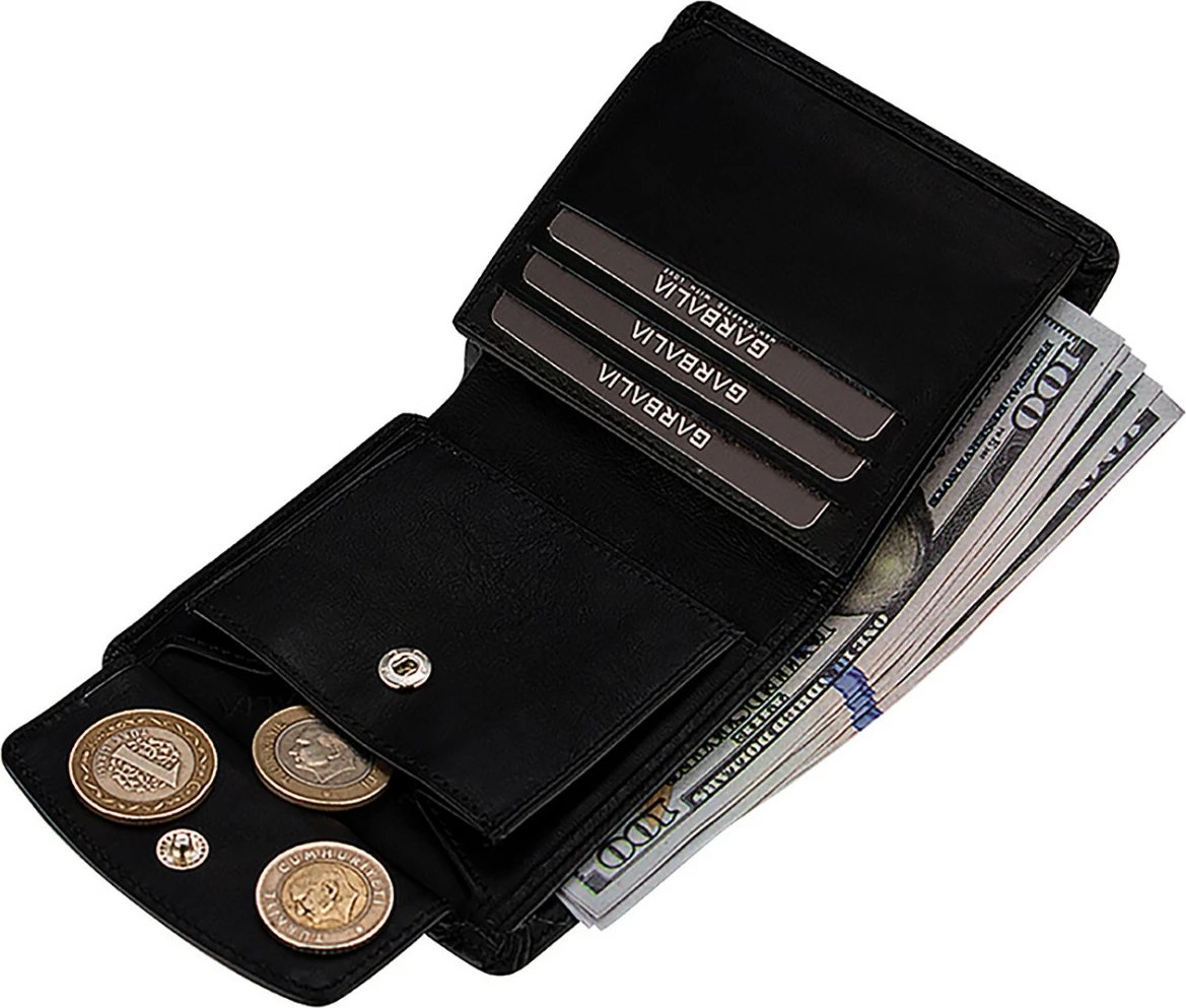 Portofol për burra, Zoozie Bags, Dallas, i zi