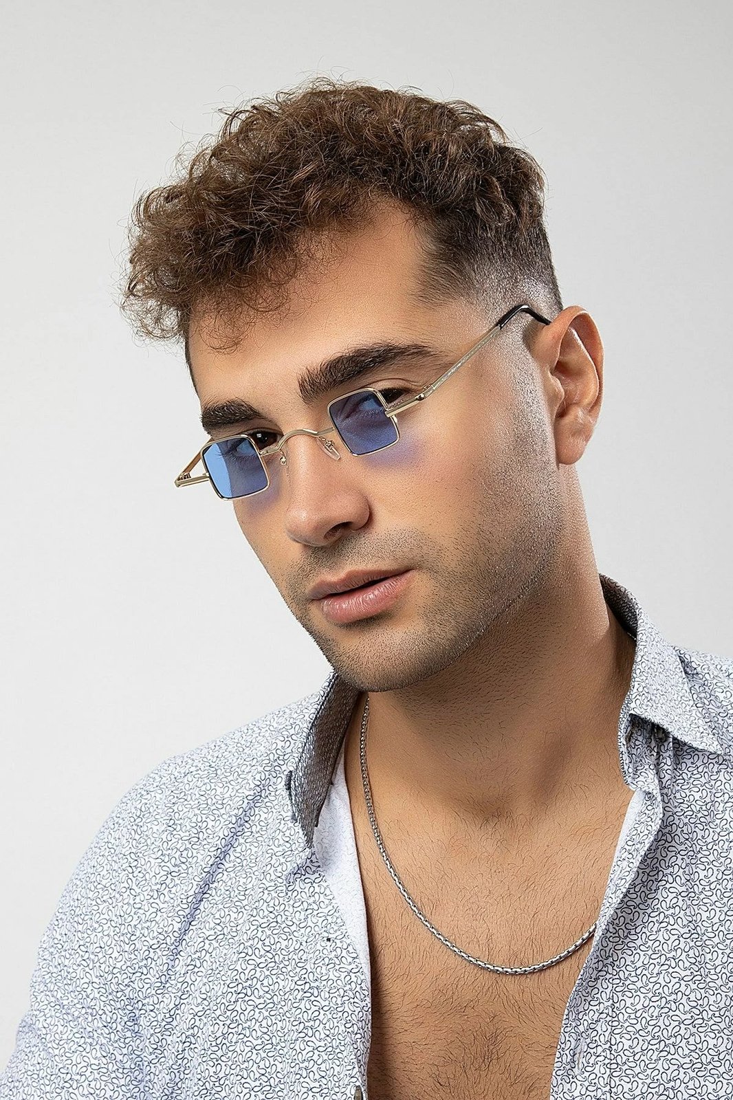 Syze dielli për meshkuj Jumeon, argjend dhe kaltër, Pl23Eg509R003