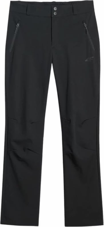 Pantallona softshell për femra 4F, të zeza