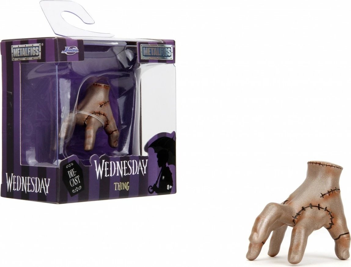 Figurë metalike JADA TOYS Wednesday, 6.5 cm, 4 lloje të ndryshme Figurë metalike JADA TOYS Wednesday, 6.5 cm, 4 lloje të ndryshme