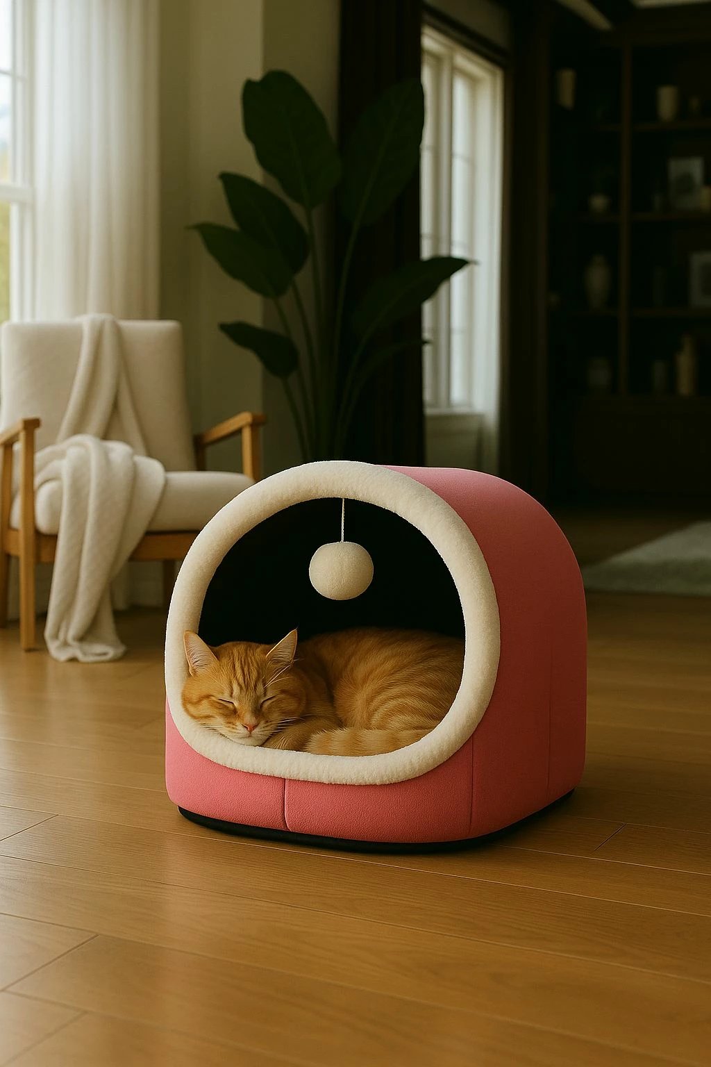 Shtrat për mace, rozë, Alaska STD