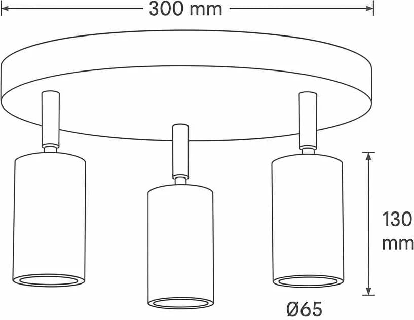 Llambë tavani prej druri, Opviq Nur C, ngjyrë bezhë dhe arre