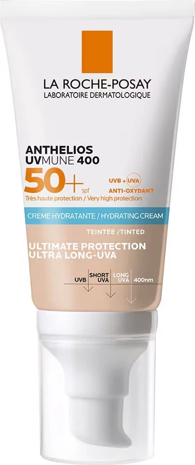 Krem për fytyrë me SPF La Roche Posay Anthelios Uvmune 400 për femra, 50ml