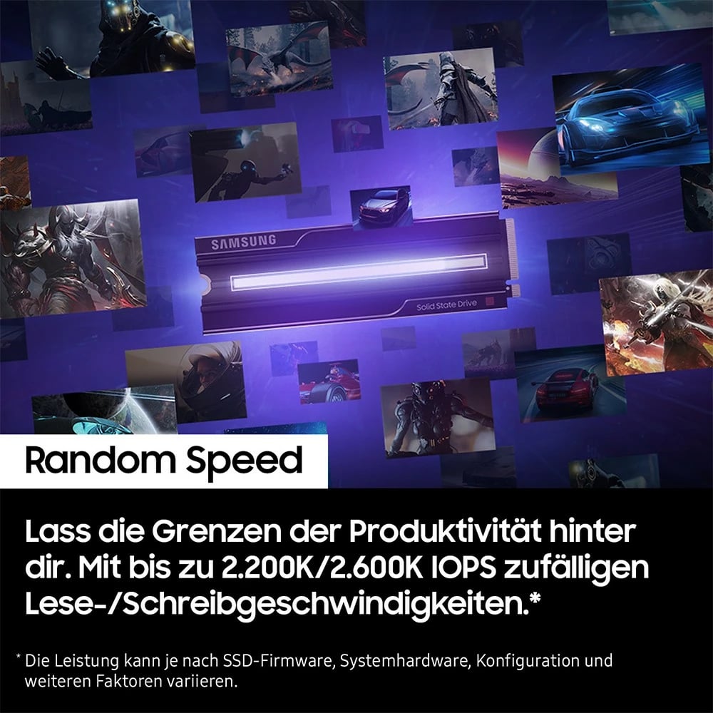 SSD Samsung 9100 PRO M.2 NVMe 2TB PCIe 5.0 me heatsink, i zi