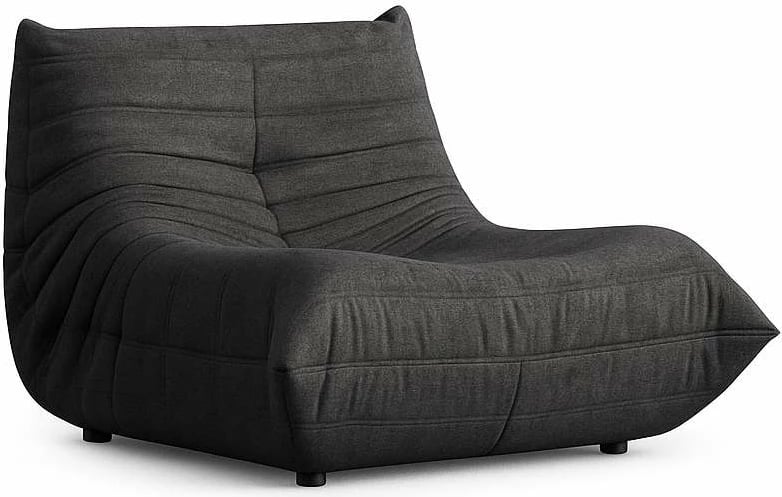 Karrige Wing, Atelier del Sofa, Bocek, ngjyrë gri e errët