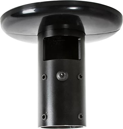 Mbajtëse tavani/dyshemeje B TECH BT7822/B për tuba Ø50mm, çelik, e zezë