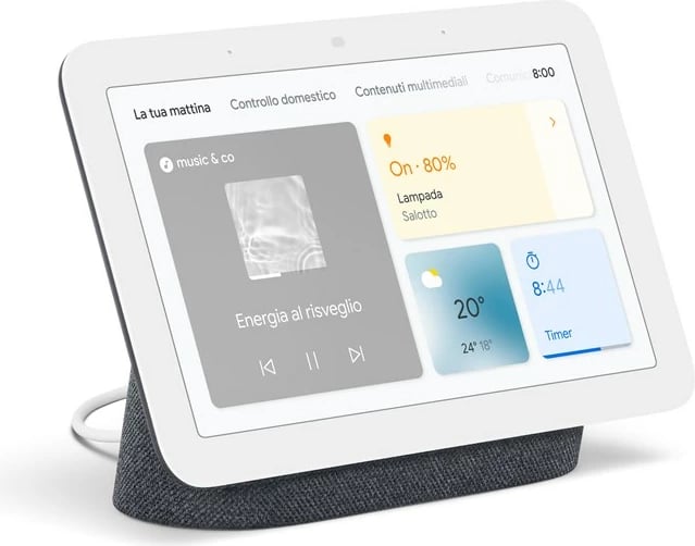 Google Nest Hub (Gen 2), 7", Charcoal