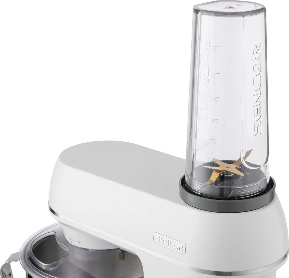 Mikser për kuzhinë Robot Sencor STM 3750WH-EUE3, i bardhë Mikser për kuzhinë Robot Sencor STM 3750WH-EUE3, i bardhë