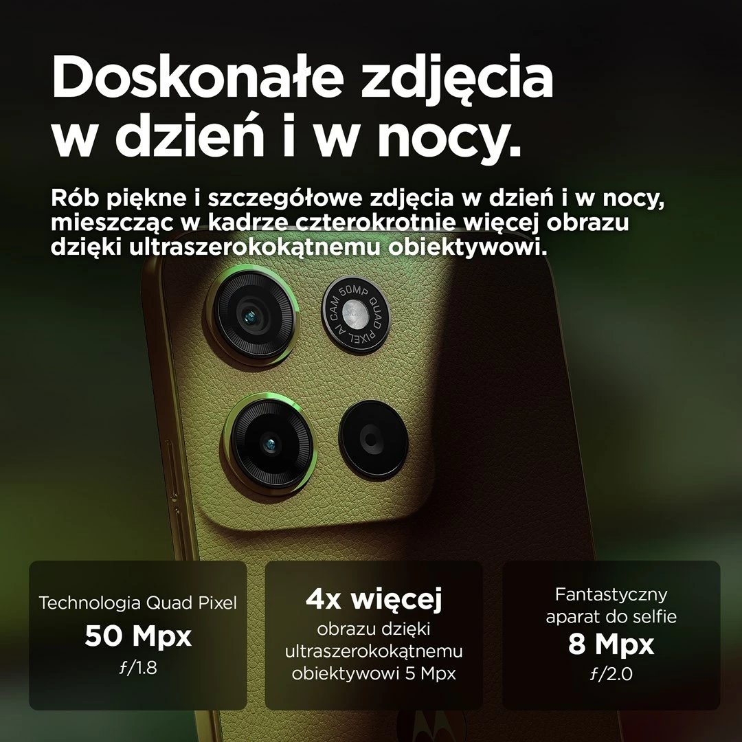 Celular Motorola moto g15, 6.72", 8 GB RAM, 256 GB, Android 15, Gjelbër