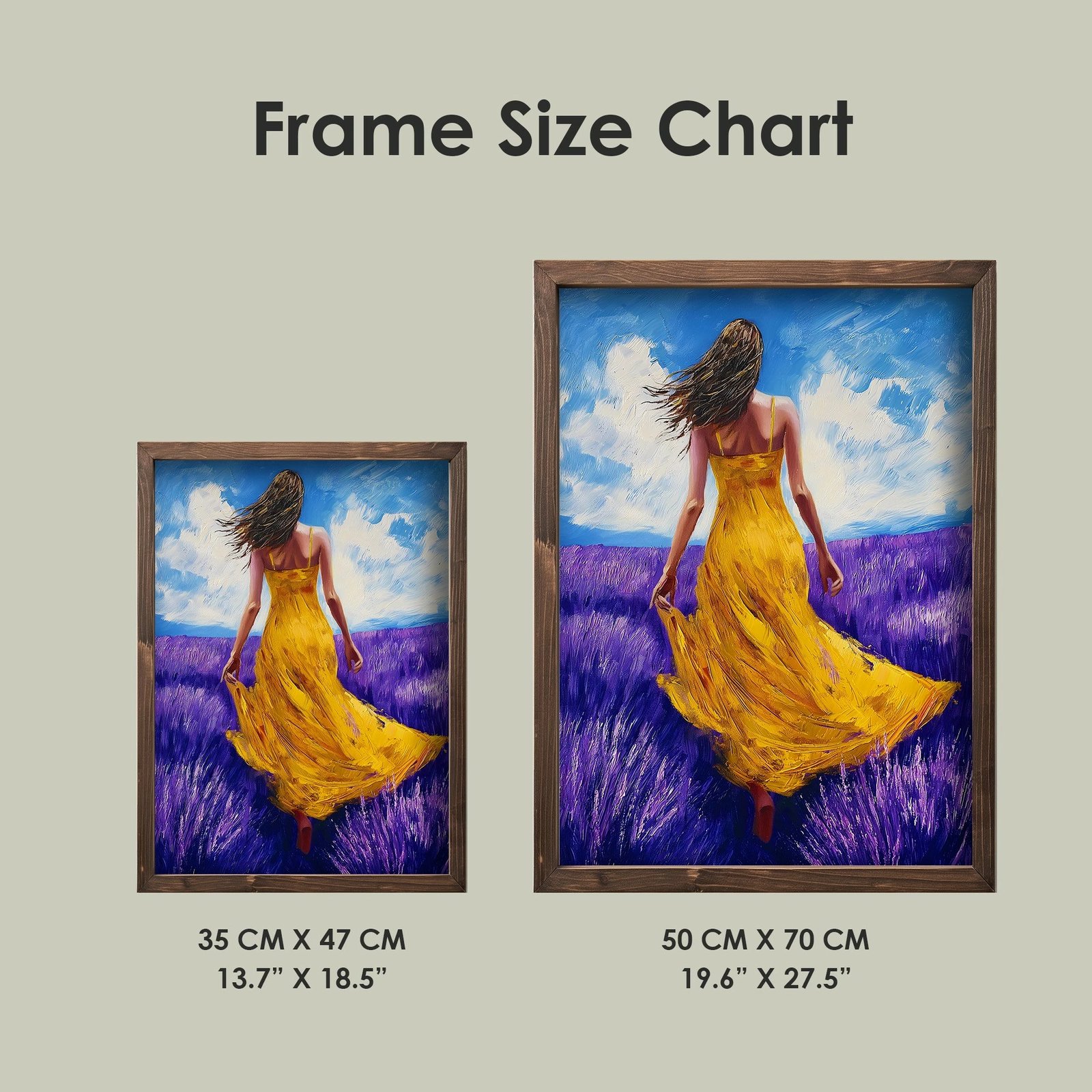 Pikturë dekorative me kornizë MDF, shumëngjyrëshe, Wallity, TUN081-XL