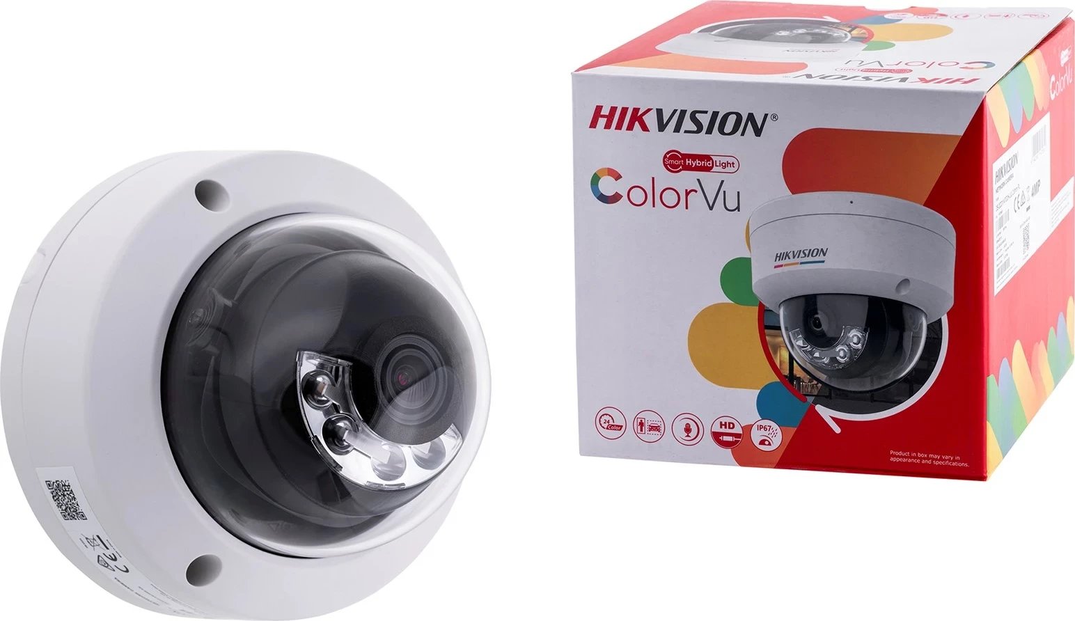 Kamerë sigurie IP Hikvision DS-2CD1147G2H-LIU, dome, 2.8mm, Bardhë