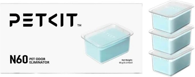 Absorbues aromash Petkit N60 për Purobot Ultra/Max Pro, 3 copë