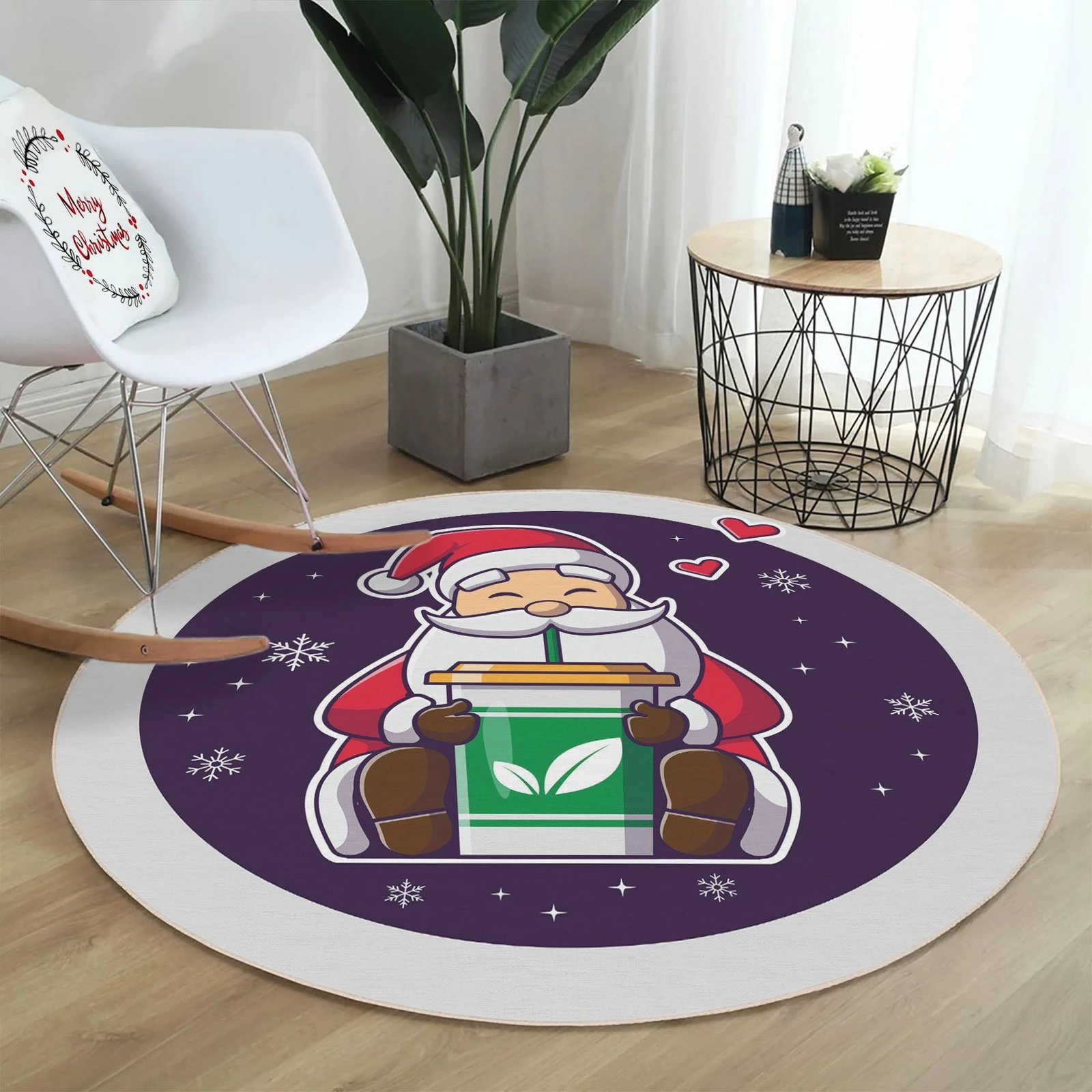 Qilim i rrumbullakët, dizajn me Babagjysh, shumëngjyrësh, Conceptum Hypnose, Woopamuk454, 170cm