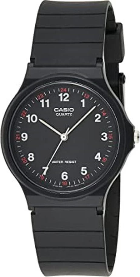 Orë dore CASIO Collection unisex, e zezë