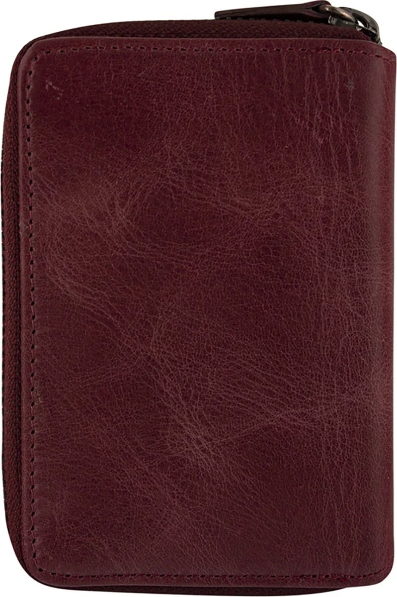 Portofol unisex, ngjyrë e kuqe klaret, Zoozie Bags, Fargo