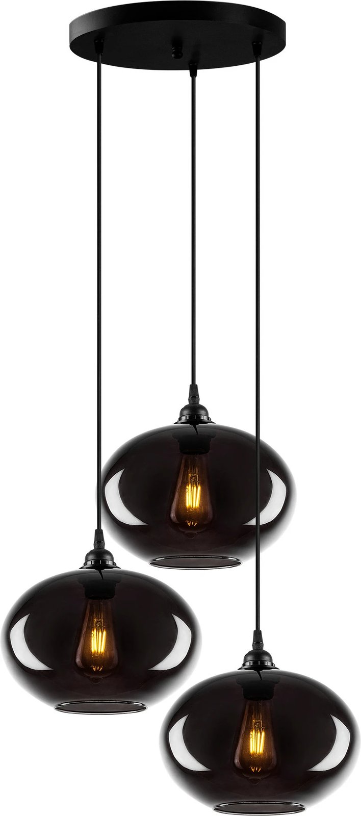 Llambë tavani Opviq, xham fume, 051