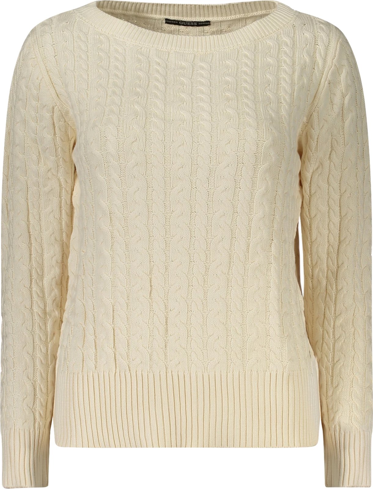 Xhemper për femra GUESS JEANS, i bardhë