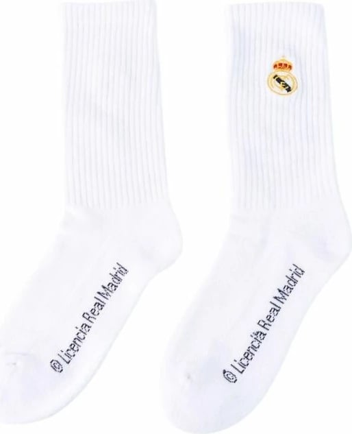 Çorape të gjata Real Madrid, të bardha