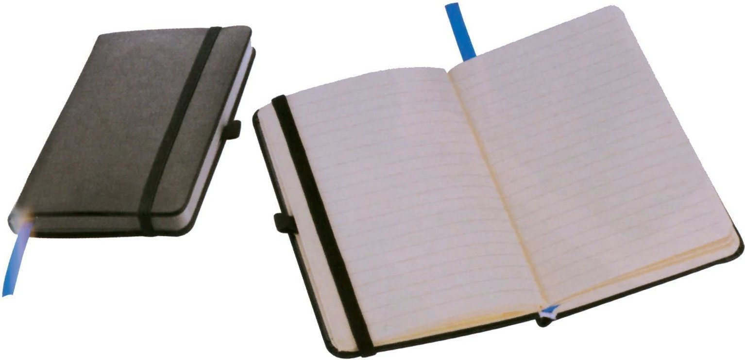 Fletore MACMA A5 me kapak të fortë, e zezë