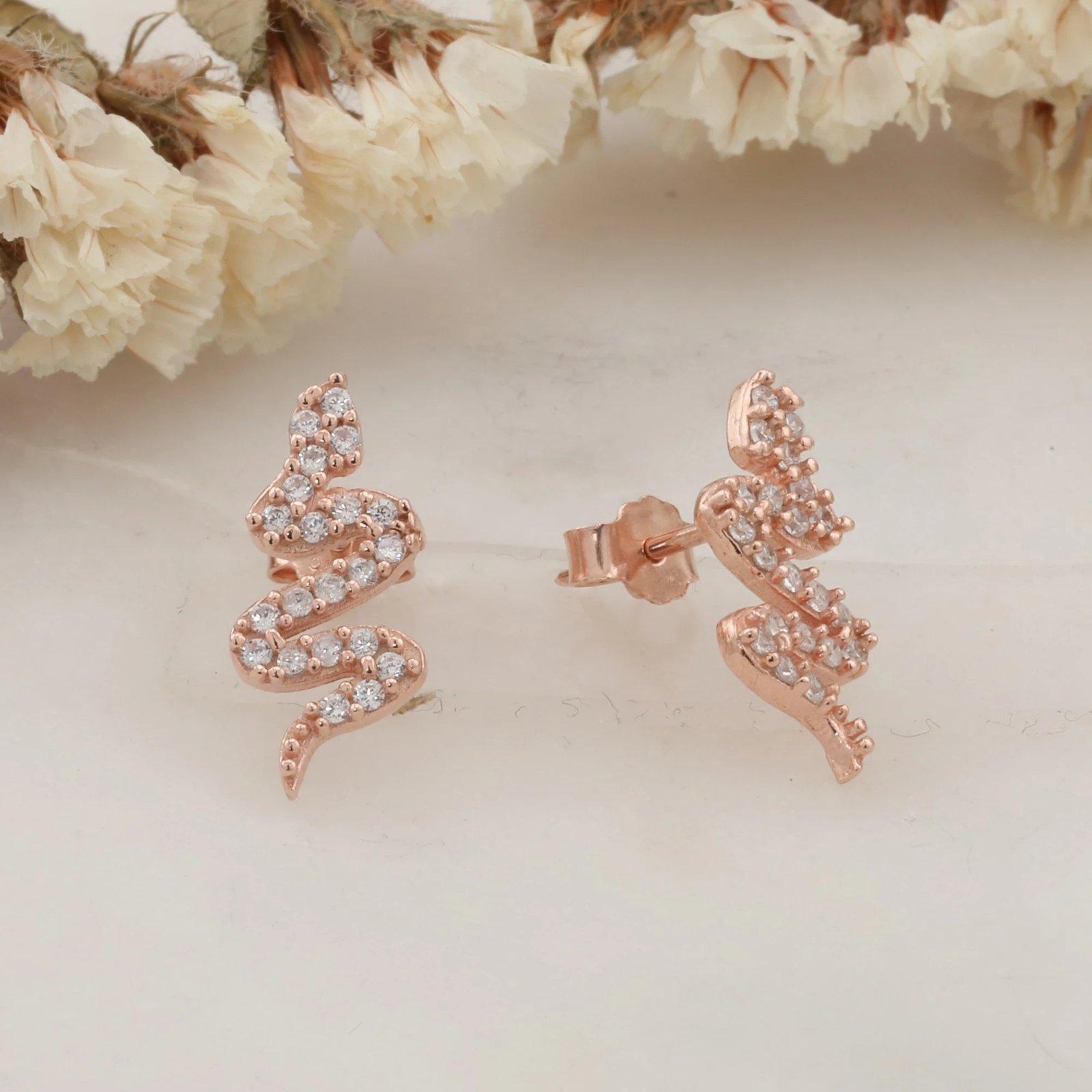 Vathë argjendi ngjyrë rozë, Jumeon, 10226ROS