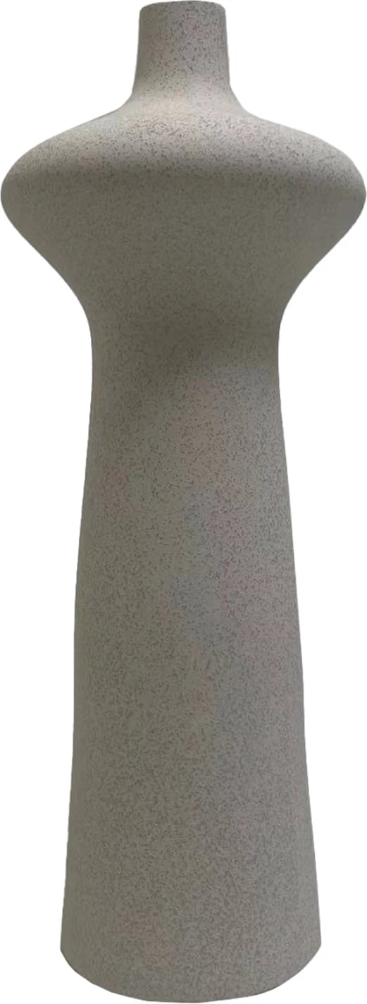 Dekor tavoline prej qeramike, ngjyrë e bardhë, FH4636.01, Φ18,8x50H cm