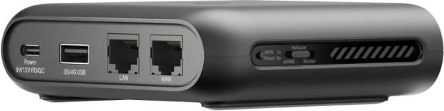 Ruter Wi‑Fi, TP-Link, TL-WR1502X, shpejtësi 1.2–1.54 Gbps, 1 port, i zi