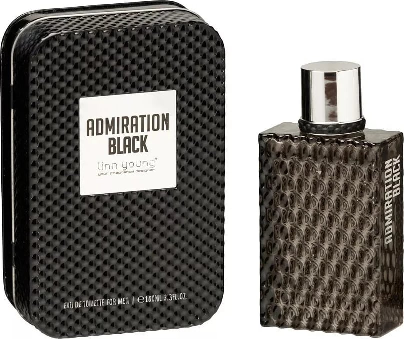 Eau de Toilette për meshkuj Linn Young Admiration Black 100ml