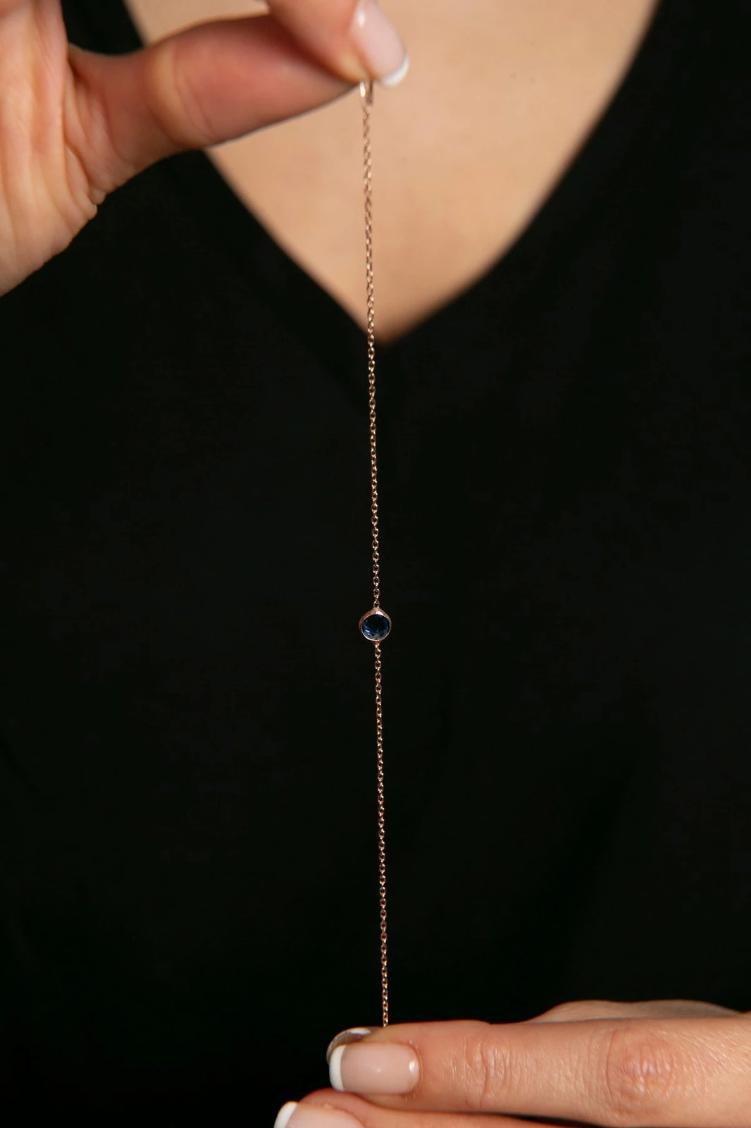 Byzylyk argjendi Elika Silver, ngjyrë ari rozë, TFNY65167