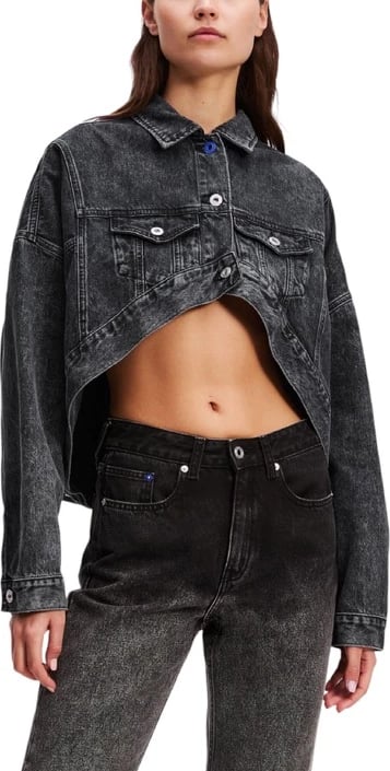 Jakne femra Karl Lagerfeld Jeans e zezë