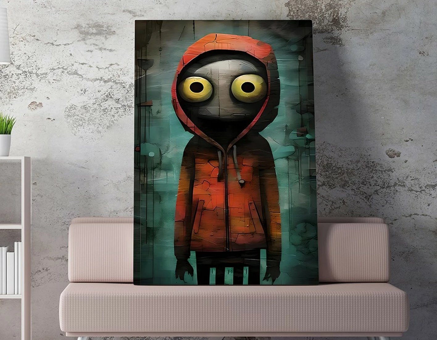 Pikturë dekorative në kanavacë, Wallity WY342, shumëngjyrëshe, 50x70cm