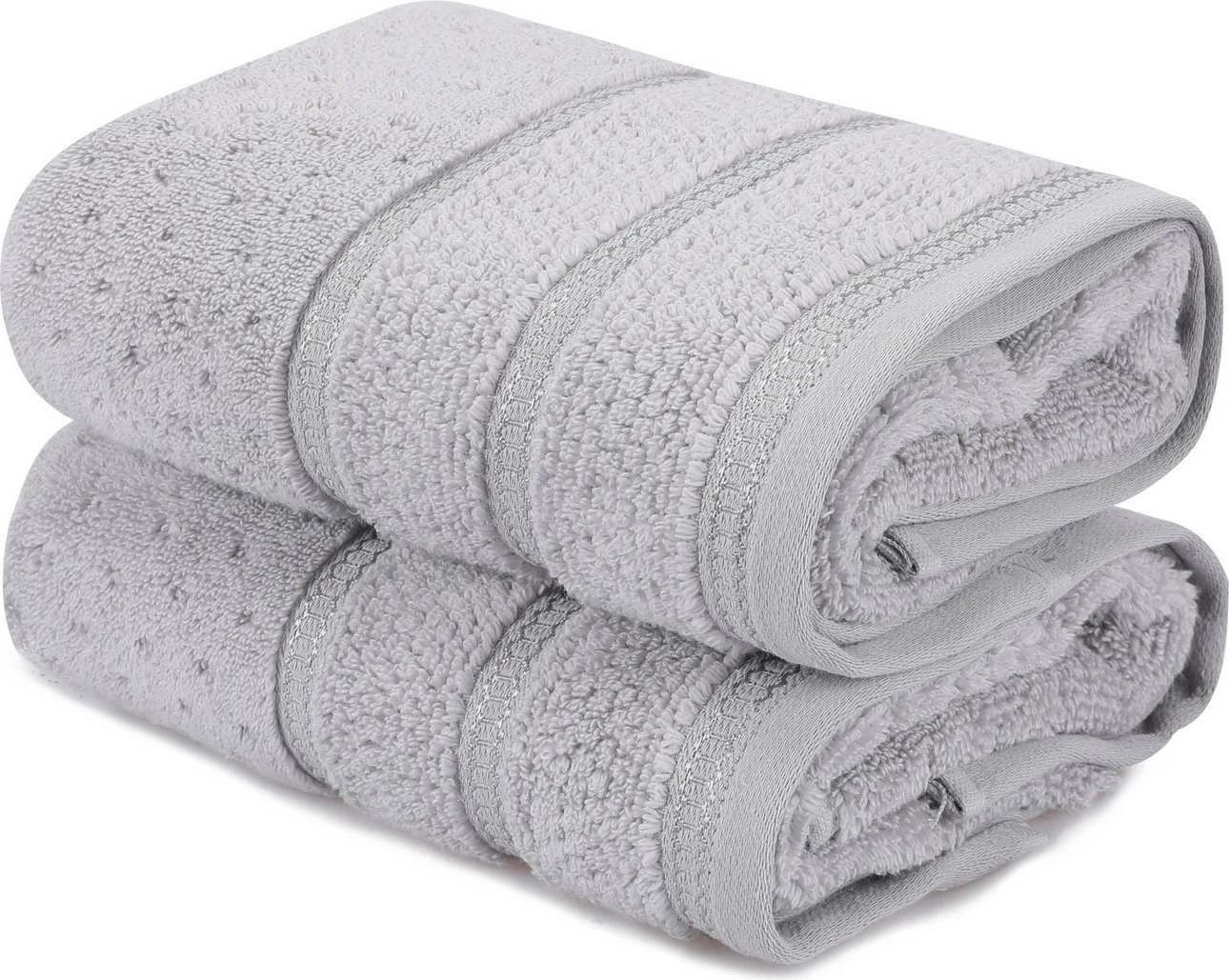 Set peshqirësh duarsh (2 copë), Mijolnir Arella, ngjyrë gri