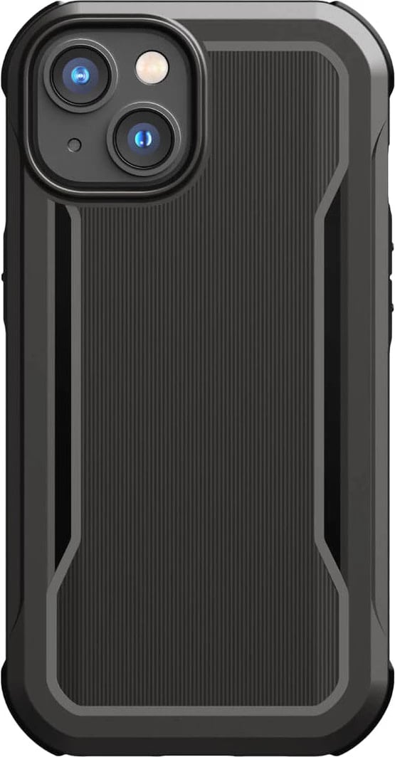 Mbështjellës Raptic X-Doria Fort Case për iPhone 14 me MagSafe, i zi